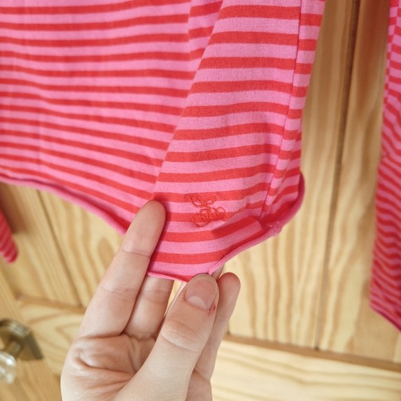 UO Out From Under Betty Boatneck Long Sleeve Henley Top - Picture 4 of 7